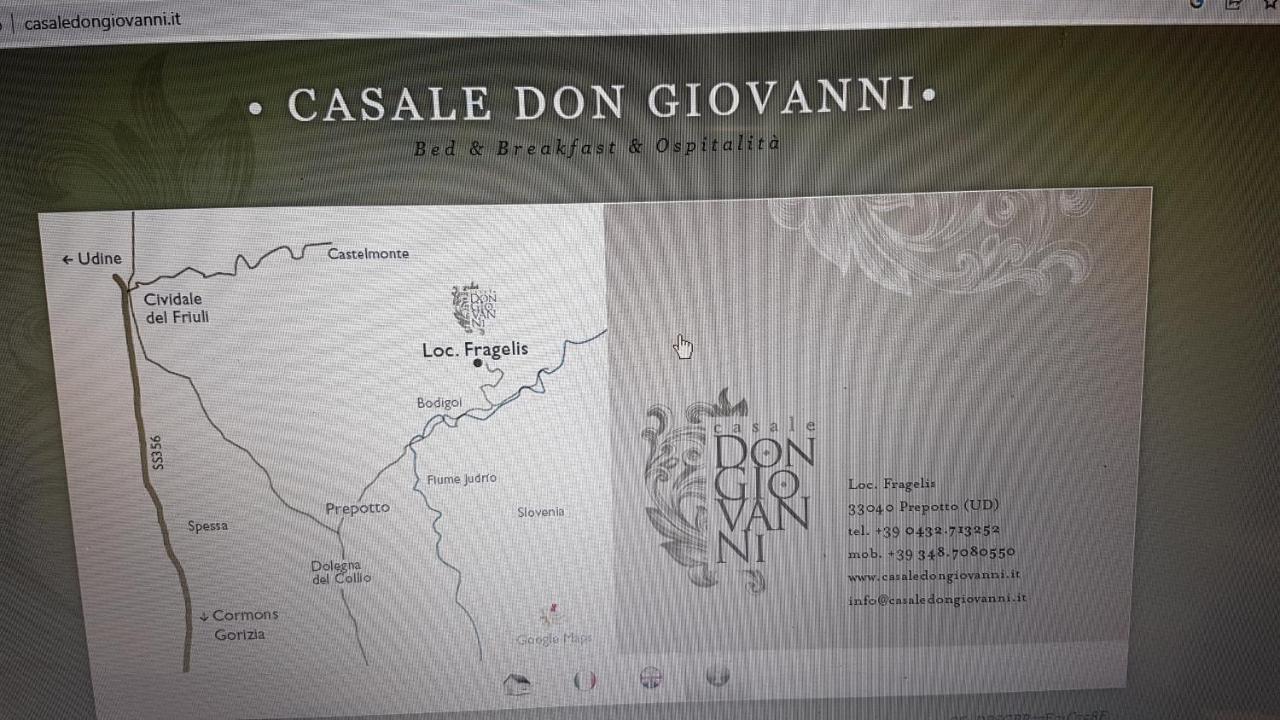Casale Don Giovanni Prepotto  Exterior photo